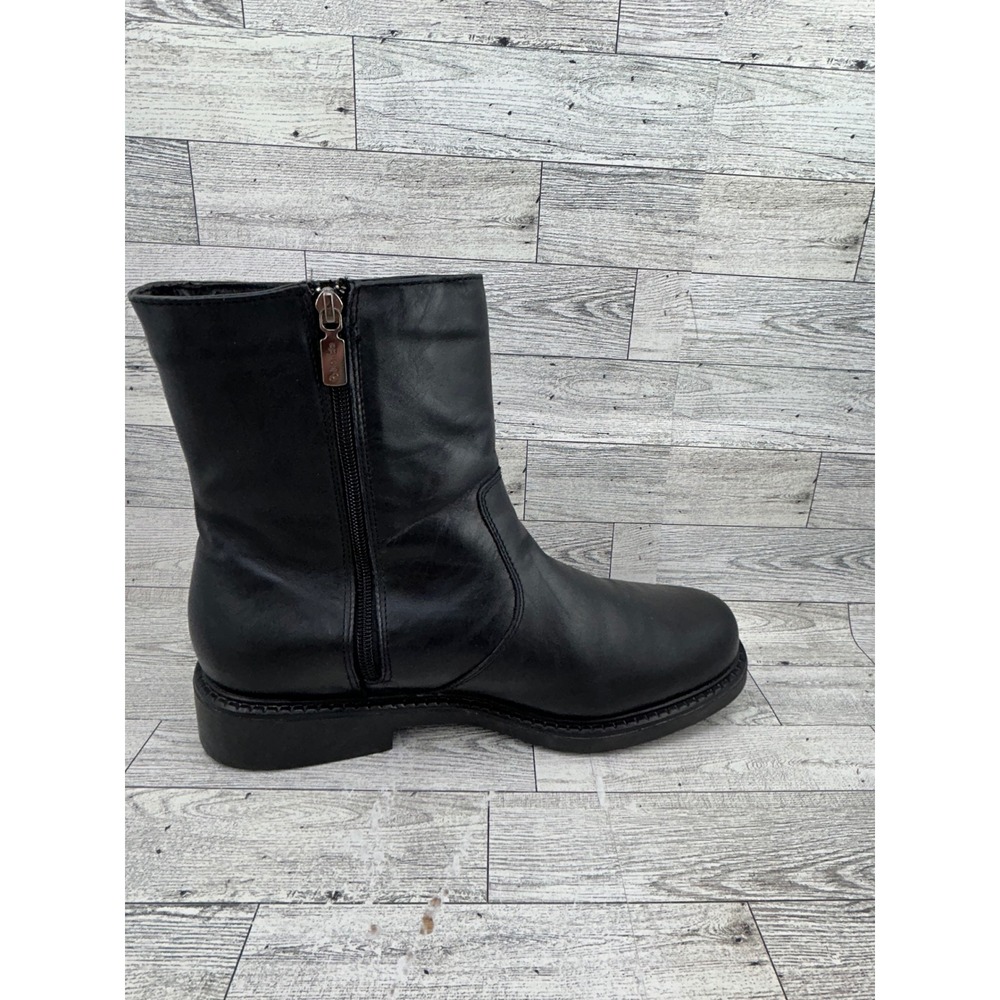 Blondo Canada AquaProtect Black Leather Waterproof Side Zip Boots Men Size 11M - Picture 10 of 12